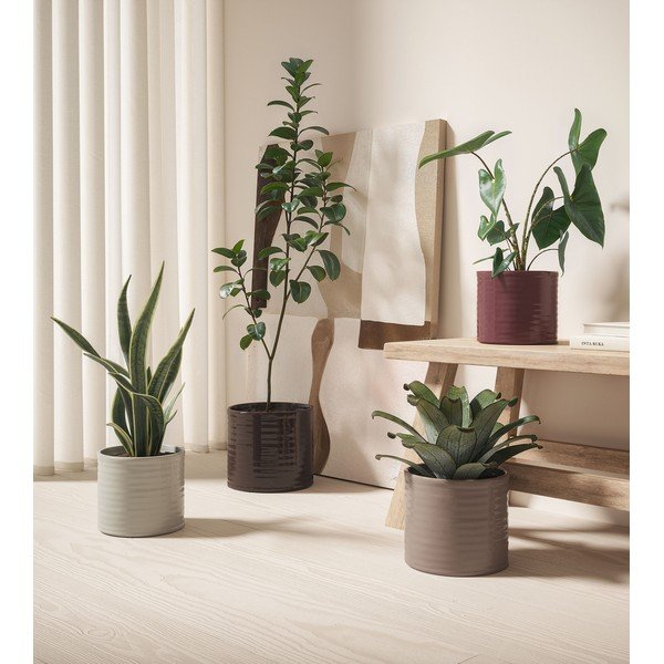 Keramický ručně vyrobený obal na květináč ø 25 cm Fortuna – Artevasi-image-4