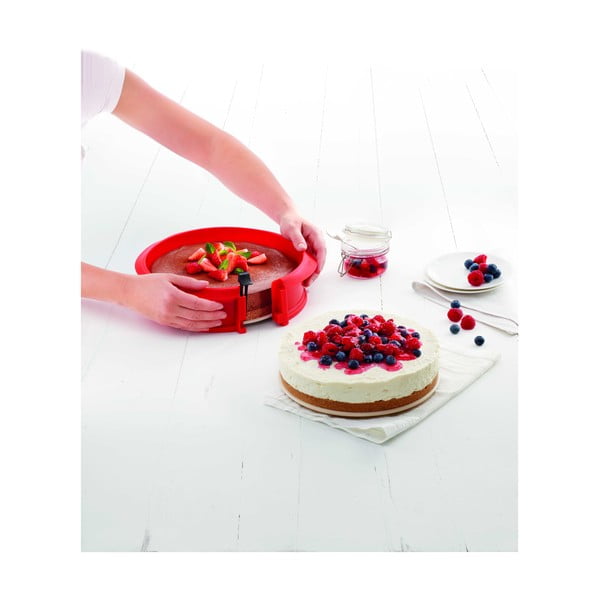 Silikonová forma na pečení koláče/dortu ø 25 cm – Lékué-image-1
