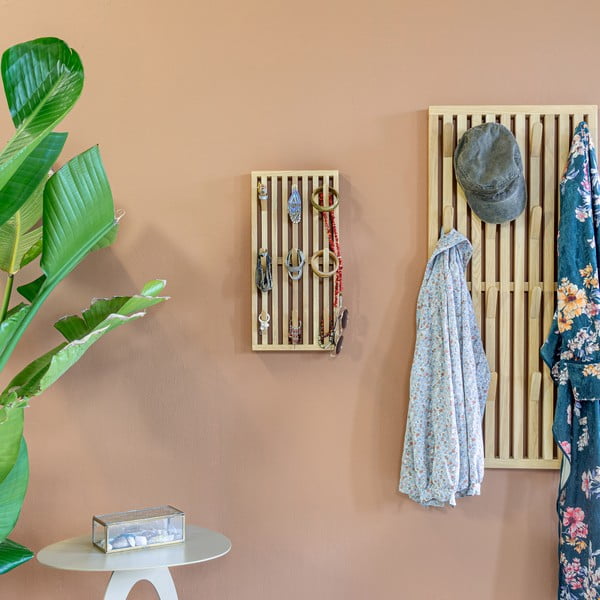 Kovový nástěnný věšák v přírodní barvě 24 cm Parco – Spinder Design-image-4