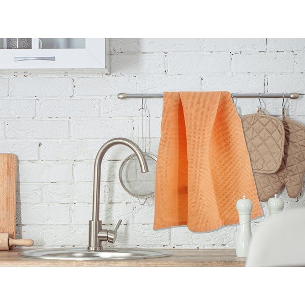 Bavlněné utěrky v sadě 3 ks 40x60 cm Wafle – B.E.S.-image-1