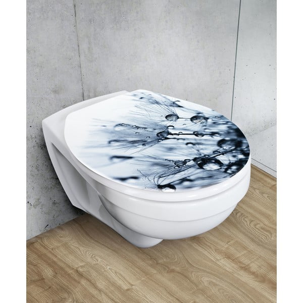 Záchodové prkénko s automatickým zavíráním 36,5 x 45 cm Sereno – Wenko-image-1