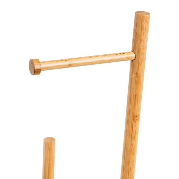 Bambusový stojan na toaletní papír v přírodní barvě – Casa Selección-image-1