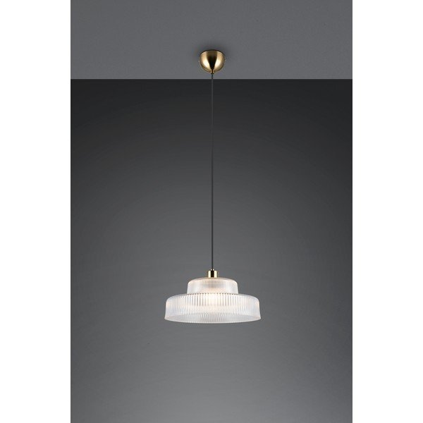 Závěsné svítidlo se skleněným stínidlem ø 35 cm Abella – Reality-image-1