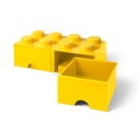 Žlutý úložný box se dvěma šuplíky LEGO®