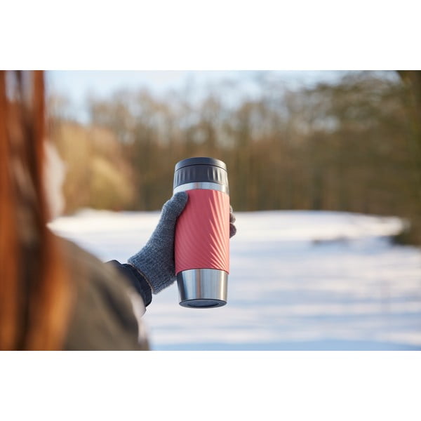 Červený termo hrnek 0.36 l Easy Twist – Tefal-image-1
