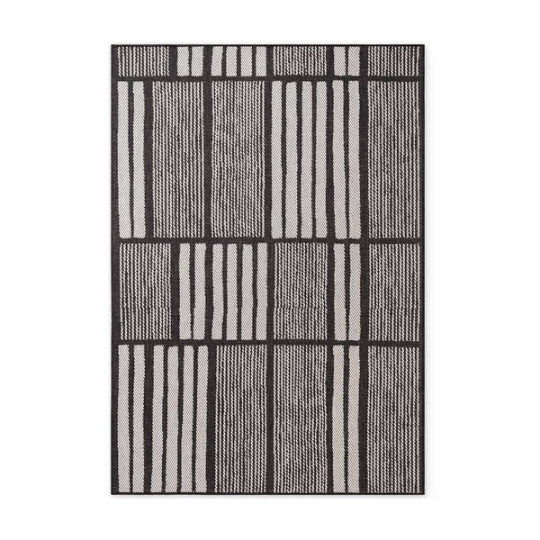 Černý/krémový vnitřní a venkovní koberec 160x230 cm Haringey Allington – Ted Baker