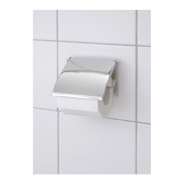 Nástěnný držák na toaletní papír z nerezové oceli Wenko Cover-image-1