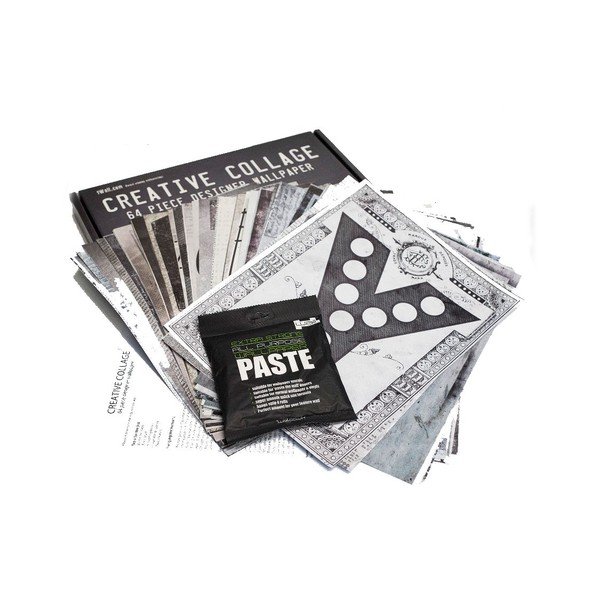 Kreativní koláž 1Wall Typo Grey-image-4