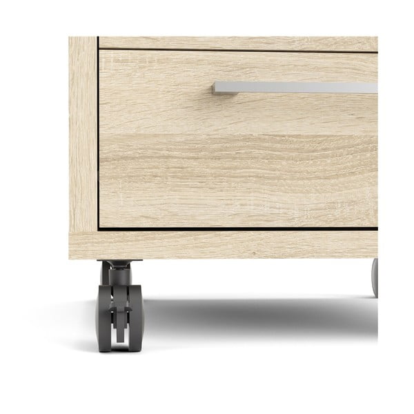 Uzamykatelné skříňka v dekoru dubu v přírodní barvě 48x68 cm Prima – Tvilum-image-4