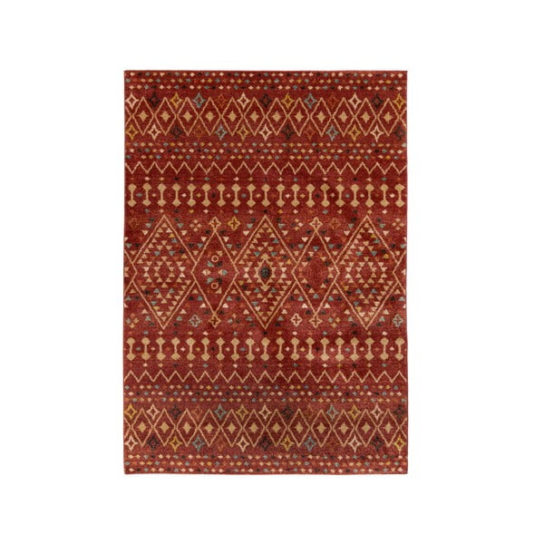 Červený koberec Flair Rugs Odine, 120 x 170 cm