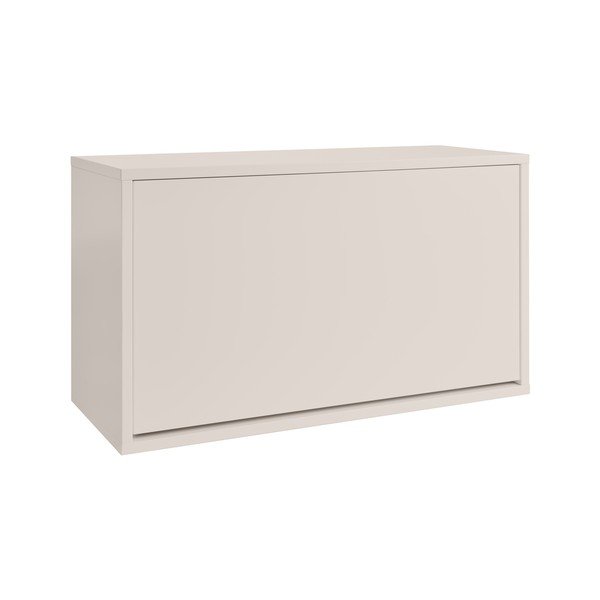 Světle šedý výklopný/závěsný botník 70x30x40 cm – ReCollector