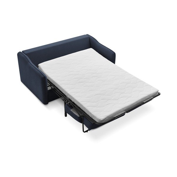 Tmavě modrá pohovka na každodenní spaní/rozkládací 178 cm Lenny – Bobochic Paris-image-4