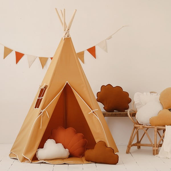 Dětský stan teepee Ochre – Moi Mili-image-1