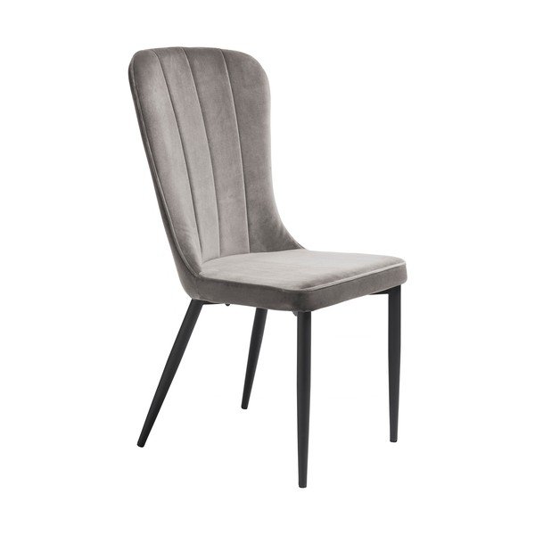 Šedá jídelní židle Unique Furniture Hudson