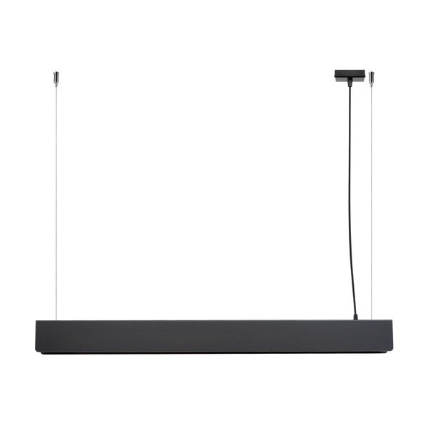Černé kovové LED závěsné svítidlo Nebula – Sollux