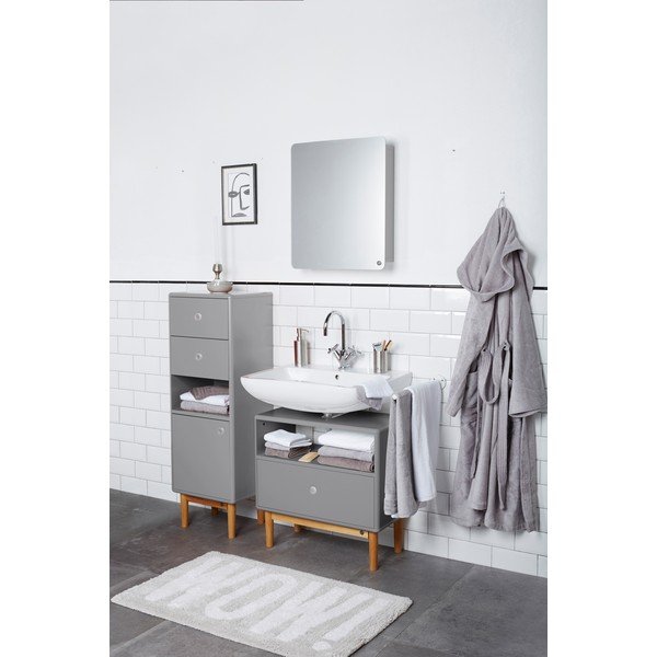 Šedá skříňka pod umyvadlo 66x45 cm Color Bath – Tom Tailor-image-3