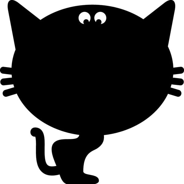 Tabulová samolepka s tekutou křídou Fanastick Cat-image-2