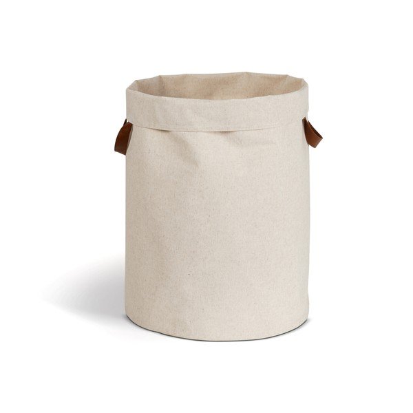 Béžový látkový koš na prádlo 69 l Soft Storage – Bigso-image-2