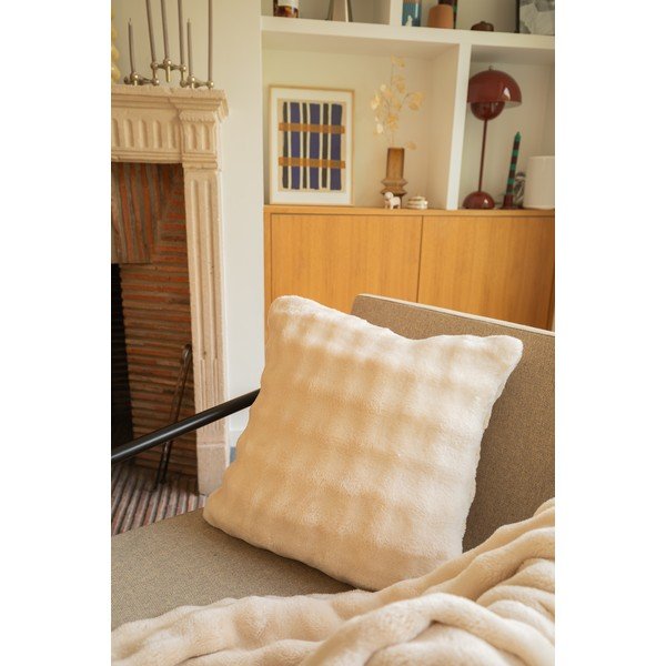 Slonovinová deka z mikroplyše 150x200 cm Wave – Tiseco Home Studio-image-2