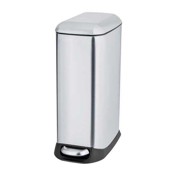 Nášlapný odpadkový koš z nerezové oceli ve stříbrné barvě 20 l Design – Wenko