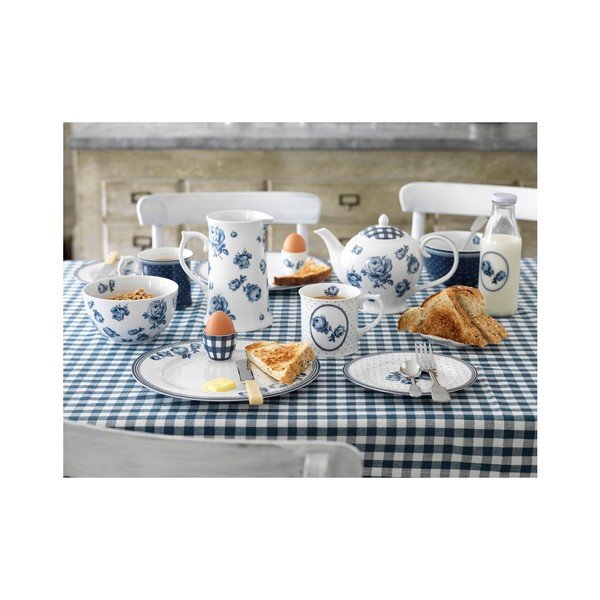 Porcelánový hrnek s podšálkem Creative Tops Vintage Indigo, 200 ml-image-4