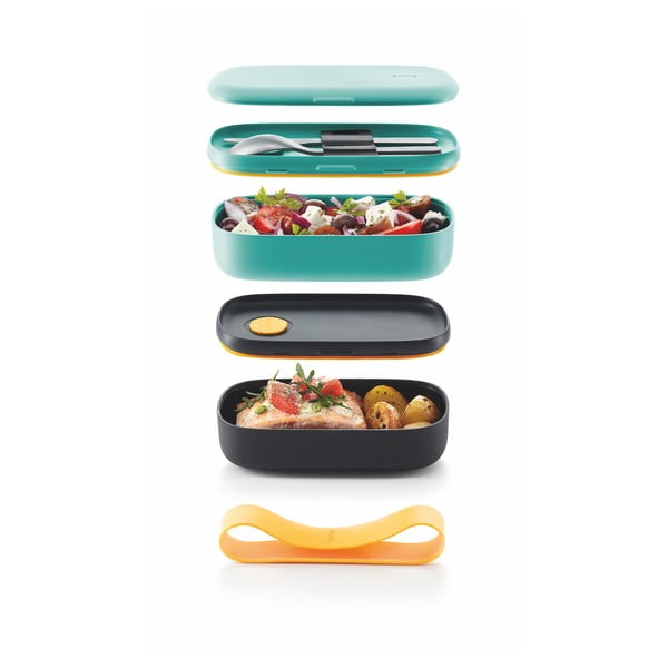 Svačinový box 2 ks To Go – Lékué-image-1