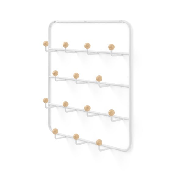 Bílý přírodní kovový věšák na dveře 36 cm Estique – Umbra-image-4