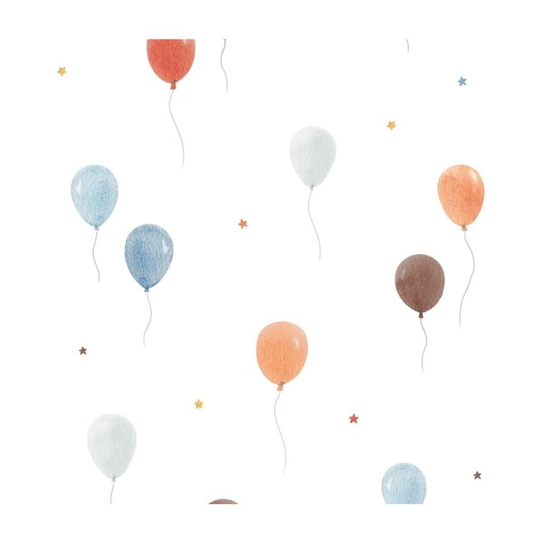 Dětská tapeta 10 m x 50 cm Flying Ballons – Lilipinso