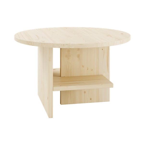 Kulatý konferenční stolek v přírodní barvě Rondure – Karup Design-image-1