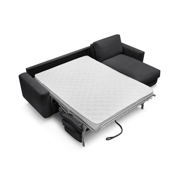 Černá rohová pohovka Nouveau Cocoone – Bobochic Paris-image-4