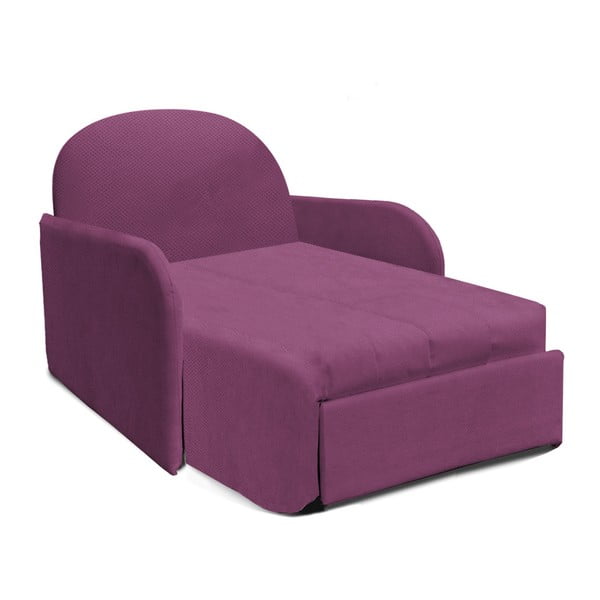 Fialové  rozkládací křeslo 13Casa Paul-image-1