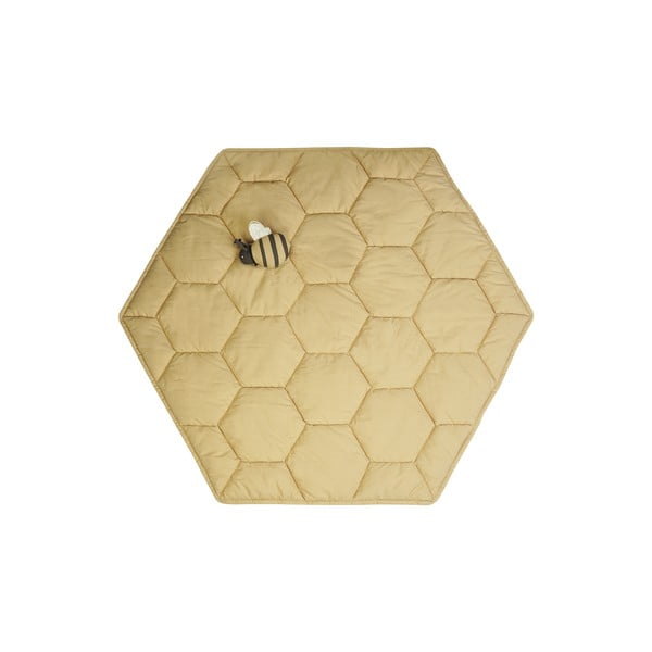 Žlutá dětská hrací podložka Honeycomb – Lorena Canals
