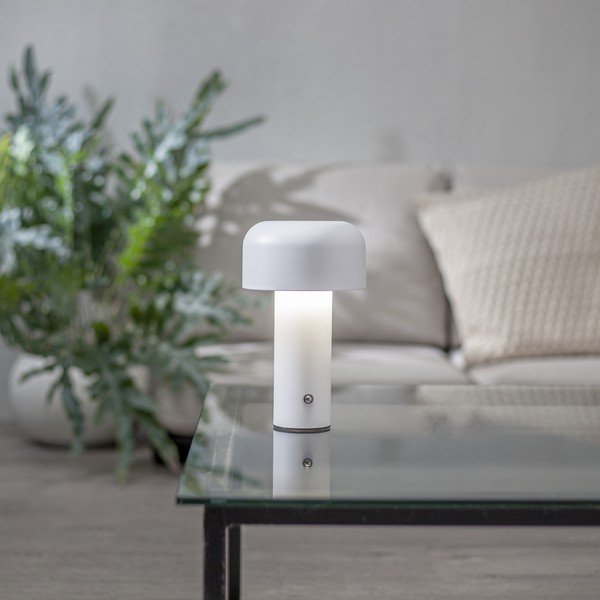 Bílá LED stolní lampa (výška 21,5 cm) Bobby – Star Trading-image-1