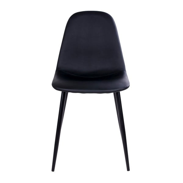 Sada 2 černých židlí s černými nohami House Nordic Stockholm-image-4