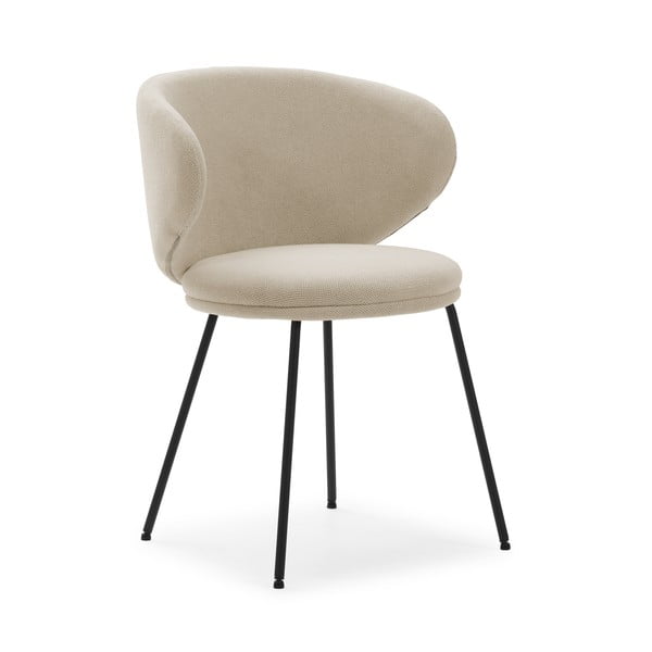 Béžová čalouněná jídelní křesla v sadě 2 ks Rush – Marckeric