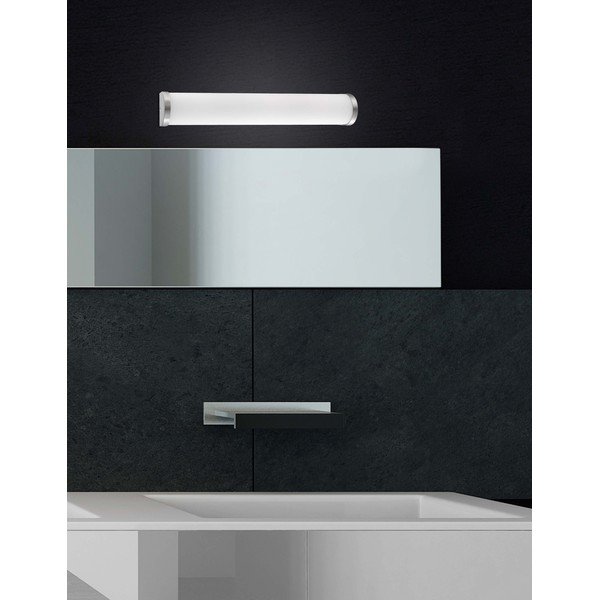 Bílé/ve stříbrné barvě kovové nástěnné svítidlo Polo – Nova Luce-image-1