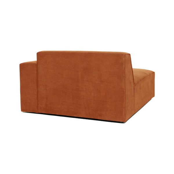 Oranžový manšestrový modul pohovky (pravý roh) Sting - Scandic-image-3