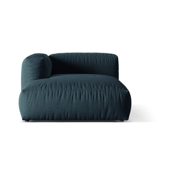 Tmavě modrý modul pohovky (levý roh) Martina – Micadoni Home