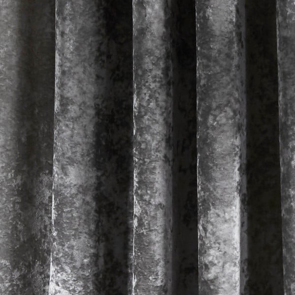Šedé závěsy v sadě 2 ks 168x229 cm Crushed Velvet – Catherine Lansfield-image-2