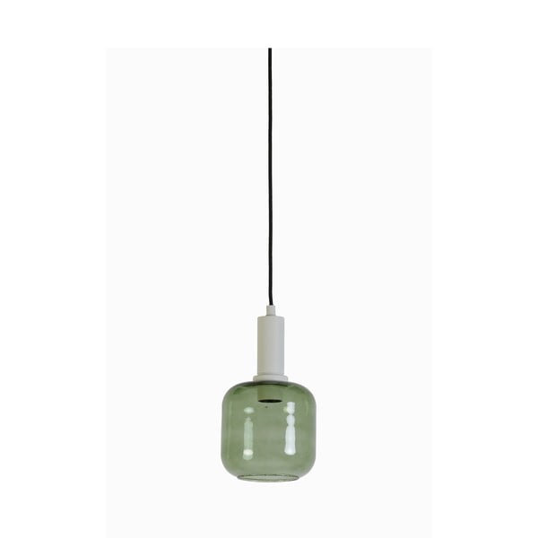 Zelené stropní svítidlo se skleněným stínidlem ø 16 cm Lekar – Light & Living