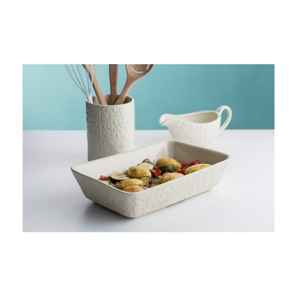 Krémová kameninová zapékací mísa Mason Cash In the Forest, 31 x 20 cm-image-2