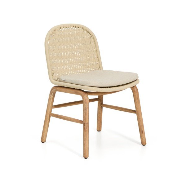Béžová zahradní židle Alipa – Kave Home-image-4