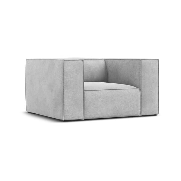 Světle šedé křeslo Madame – Windsor & Co Sofas