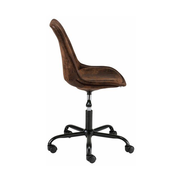 Hnědá kancelářská židle na kolečkách Støraa Dennis-image-1