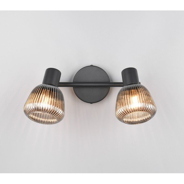 Černé bodové svítidlo ø 10 cm Tarifa – Trio-image-1