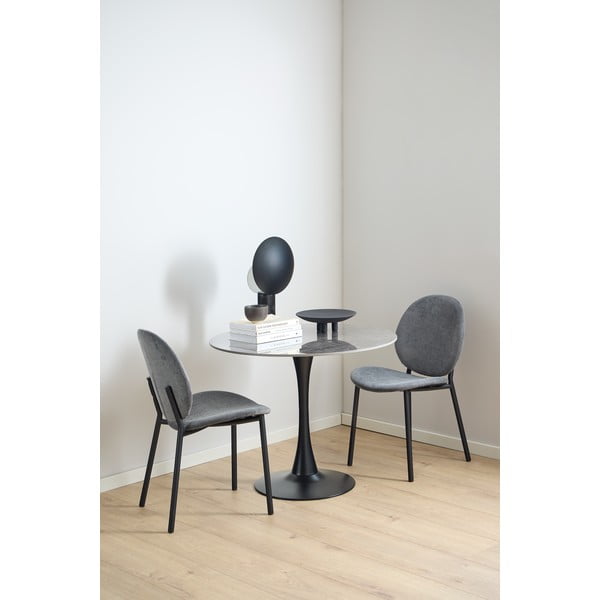 Antracitová jídelní židle Cliff – Actona-image-3