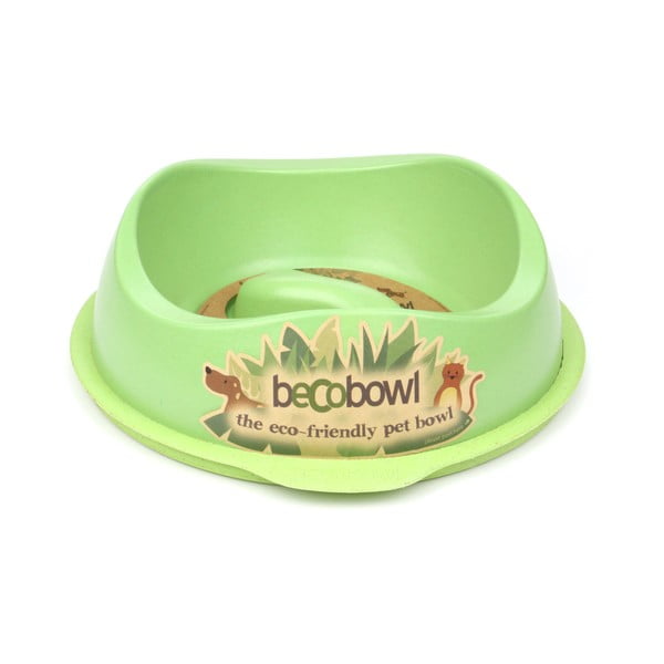 Psí/kočičí miska Beco Bowl 28,5 cm, zelená