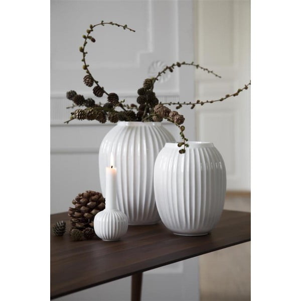 Bílý porcelánový svícen Kähler Design Hammershoi, ⌀ 7,5 cm-image-4