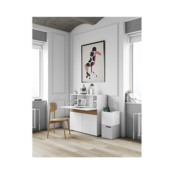 Šedý úložný box ke knihovně TemaHome Berlin-image-2