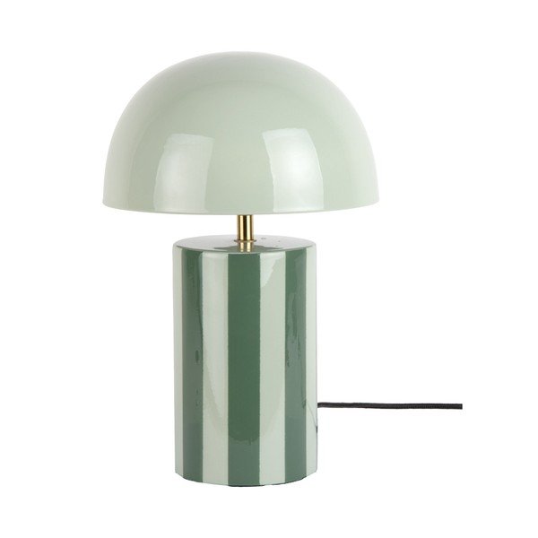 Zelená kovová stolní lampa (výška 34 cm) Rayado – Leitmotiv